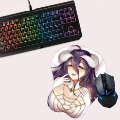 Mily Overlord Albedo Oppai Mouse Pad
