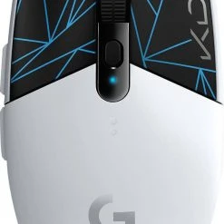 Cesar Electronics Logitech - G305 LIGHTSPEED Wireless Optical 6 Programmable Button Gaming Mouse - K/DA, White