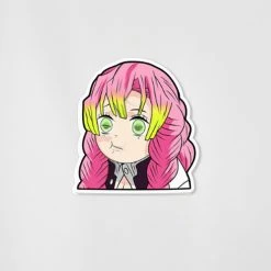 Mily Demon Slayer Mitsuri Laugh Lenticular Sticker