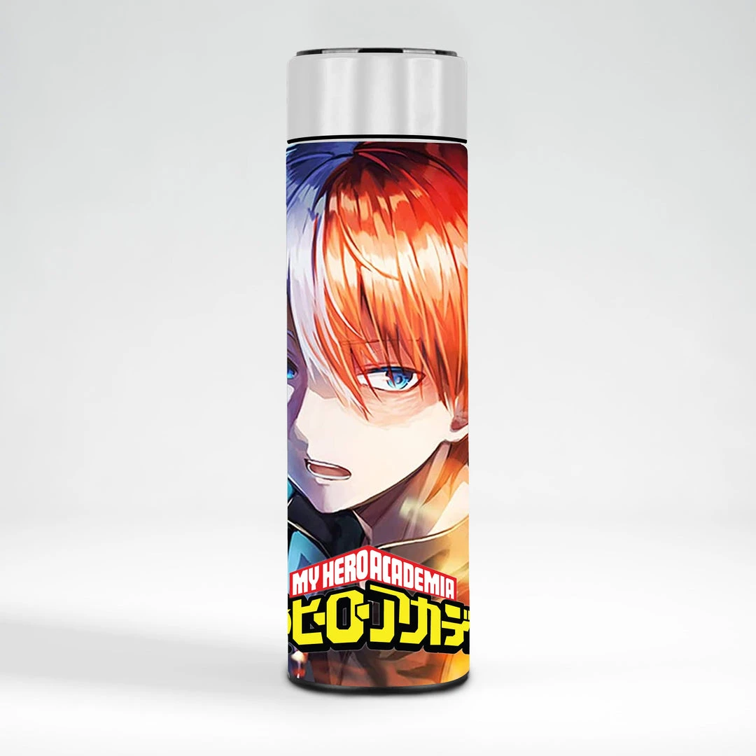 Mily My Hero Academia Todoroki Temperature Display Thermal Bottle 3 Mily My Hero Academia Todoroki Temperature Display Thermal Bottle