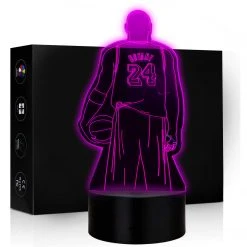 Mily Sports Kobe Bryant Acrylic LED Lamp Figures