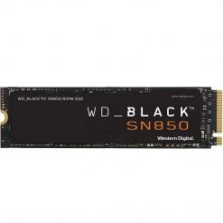 Cesar Electronics Western Digital SN850 2TB Internal PCIe Gen 4 X4 NVMe Gaming Solid State Drive W/ Heatsink - Black