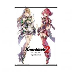 Mily Xenoblade Chronicles Pyra And Mythra Soundtrack 23 X 36 Inch Wall Scroll Poster