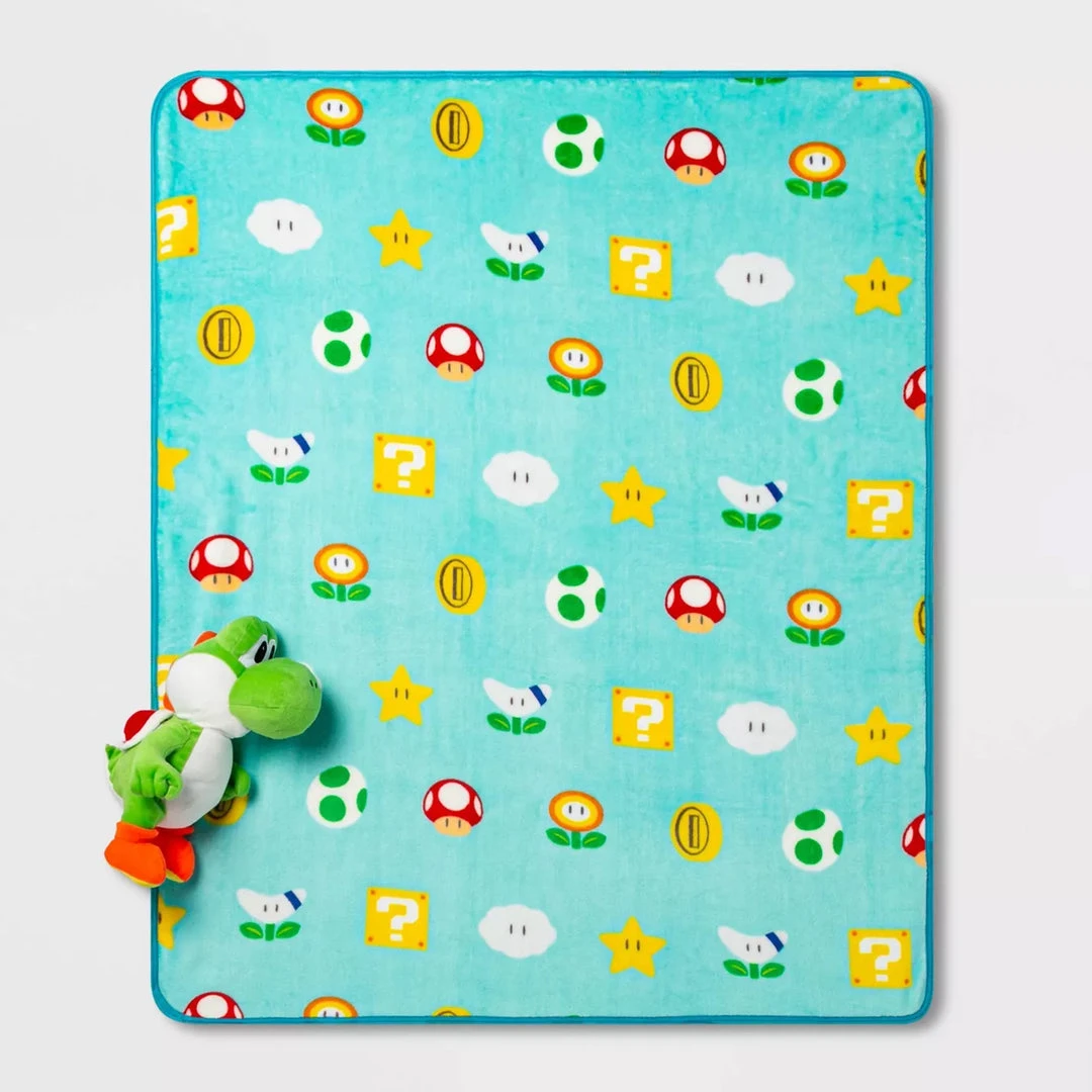 Boxlunch Lifestyle Super Mario Yoshi Character Throw Plush 3 Boxlunch Lifestyle Super Mario Yoshi Character Throw Plush