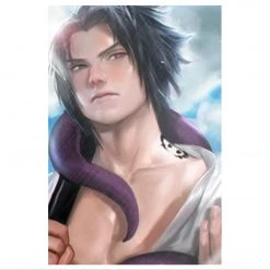 Mily Naruto: Shippuden Sasuke Uchiha "11 X 17" Aluminum Art Print Lifestyle