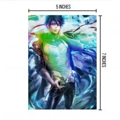 Mily My Hero Academia Dabi Pin Up "5 X 7" Metallic Glossy Art Print Lifestyle