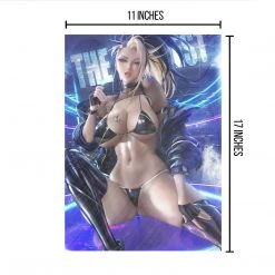 Mily Lifestyle League Of Legends KDA All Out Akali "11 X 17" Aluminum Art Print 8 Mily Lifestyle League Of Legends KDA All Out Akali