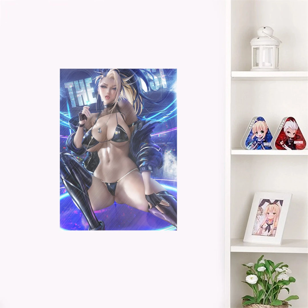 Mily Lifestyle League Of Legends KDA All Out Akali "11 X 17" Aluminum Art Print 6 Mily Lifestyle League Of Legends KDA All Out Akali "11 X 17" Aluminum Art Print