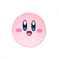 Hot Topic Lifestyle Kirby Face Circular Throw Blanket