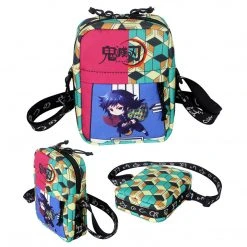 Mily Accessories Demon Slayer Giyu Blue Sidebag