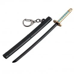 Mily Demon Slayer Tanjiro Kamado Final Selection Nichirin Sword Keychain