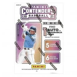 Southern Hobby 2021 Panini Contenders Baseball Blaster Box 1 Autograph Or Memorabilia - 30 Cards
