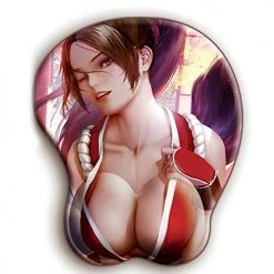 Mily King Of Fighters Mai Shiranui Oppai Mouse Pad TCG Supplies