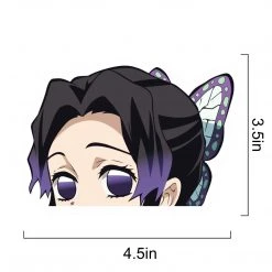 Mily Demon Slayer Shinobu Peeker Sticker