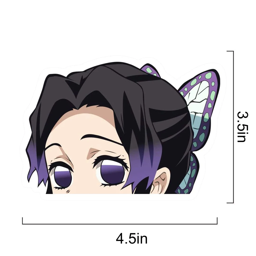 Mily Demon Slayer Shinobu Peeker Sticker 4 Mily Demon Slayer Shinobu Peeker Sticker