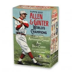 Cesar 2021 MLB Topps Allen & Ginter World's Champions Baseball Trading Card Blaster Box