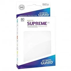 GTS TCG Supplies Supreme UX Standard Transparent Clear Card Sleeves - 80ct