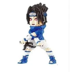Mily Naruto Sasuke Uchiha Block Toy