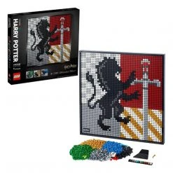 Cesar LEGO Harry Potter Hogwarts Crests Figures