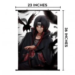 Mily Naruto Shippuden Itachi Crows 23 X 36 Inch Wall Scroll Poster