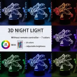 Mily Sports Michael Jordan Dunk Acrylic LED Lamp 7 Mily Sports Michael Jordan Dunk Acrylic LED Lamp