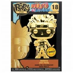 Boxlunch Funko Pop! #18 Naruto Shippuden Naruto Six Path Enamel Pin - Chase Edition