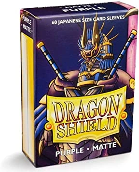 SOUTHERN HOBBY Dragon Shield Japanese Matte Purple Card Sleeves - 60ct TCG Supplies 3 SOUTHERN HOBBY Dragon Shield Japanese Matte Purple Card Sleeves - 60ct TCG Supplies