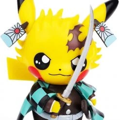 Mily Figures Pokemon × Demon Slayer Tanjiro Pikachu 3rd Party Figure