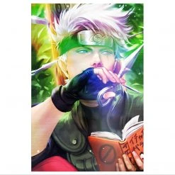 Mily Lifestyle Naruto: Shippuden Kakashi Hatake "11 X 17" Metallic Glossy Art Print