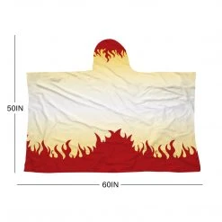 Mily Lifestyle Demon Slayer Rengoku Throw Poncho