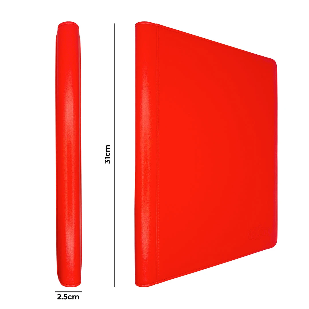 Mily TCG Supplies Totem World Red Stitched 9-Pocket Binder 4 Mily TCG Supplies Totem World Red Stitched 9-Pocket Binder