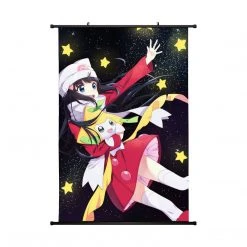 Mily Pokemon Jirachi And Girl 23 X 36 Inch Wall Scroll Poster Home Décor