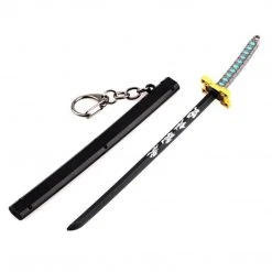 Mily Demon Slayer Muichiro Tokito Nichirin Sword Keychain