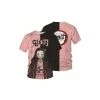 Mily Demon Slayer Nezuko Split Color Jersey