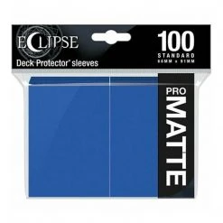 Southern Hobby TCG Supplies Eclipse Pacific Blue Matte Standard Sleeves - 100ct