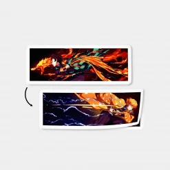 Mily Demon Slayer Tanjiro & Zenitsu Lenticular Sticker Home Décor