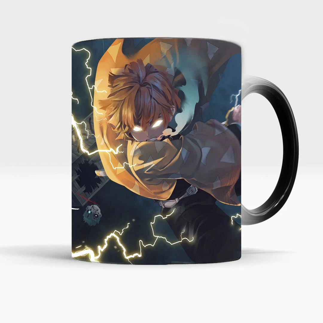 Mily Lifestyle Demon Slayer Zenitsu Heat Reveal Mug 3 Mily Lifestyle Demon Slayer Zenitsu Heat Reveal Mug