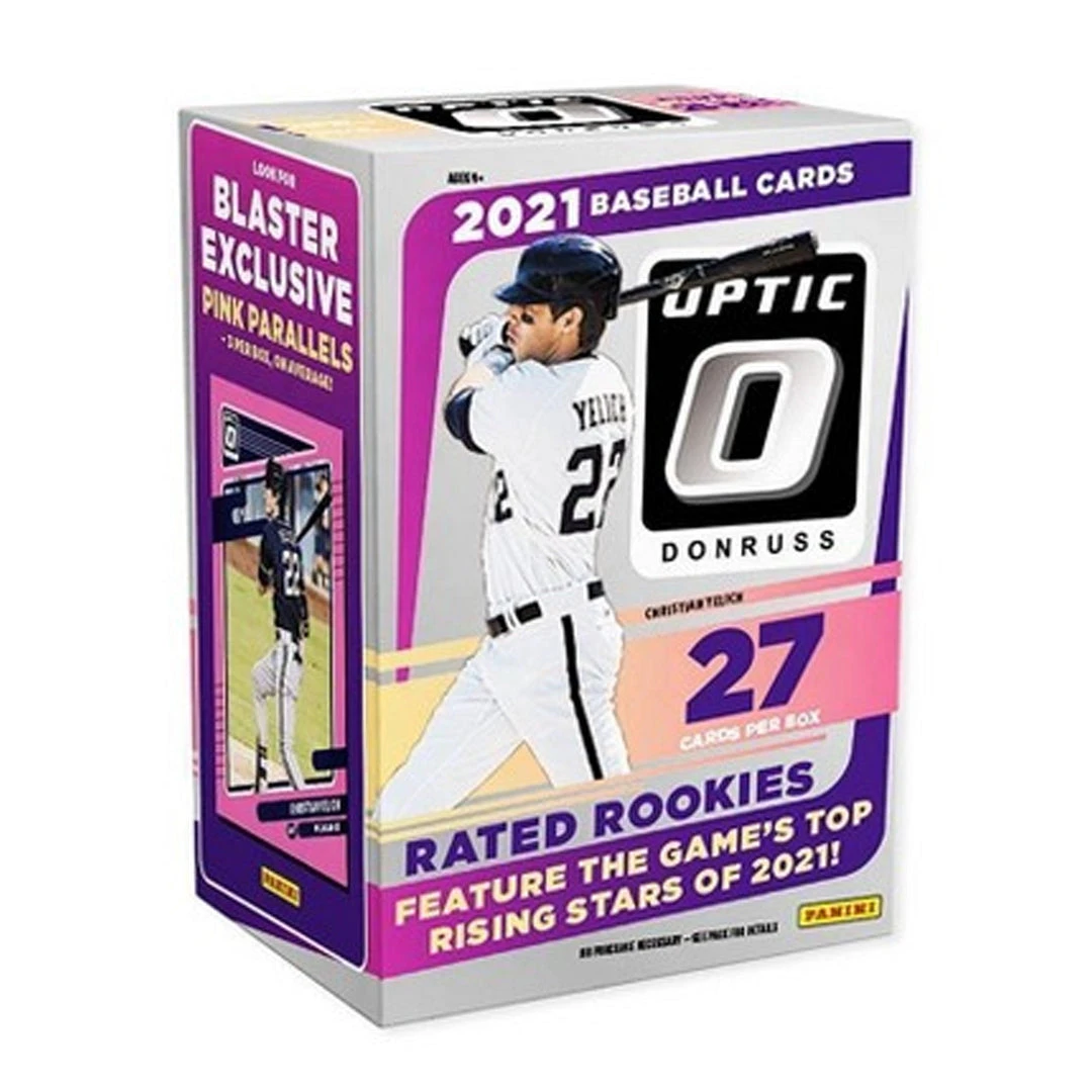 Cesar 2021 Panini Donruss Optic Baseball Trading Card Blaster Box Other TCG 3 Cesar 2021 Panini Donruss Optic Baseball Trading Card Blaster Box Other TCG