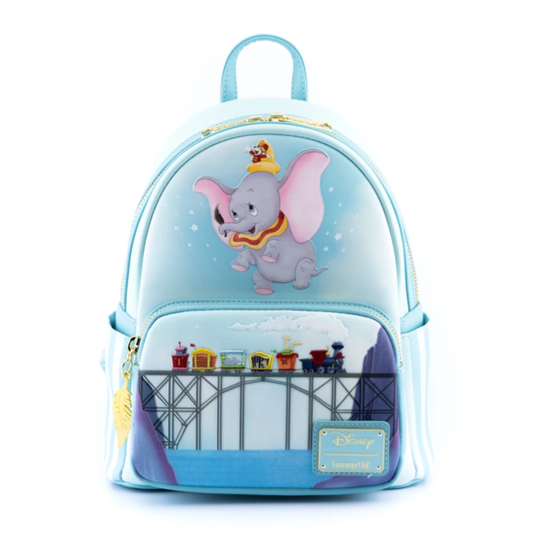 Disney Dumbo 80th Anniversary Don't Just Fly Loungefly Mini Backpack Accessories 3 Disney Dumbo 80th Anniversary Don't Just Fly Loungefly Mini Backpack Accessories