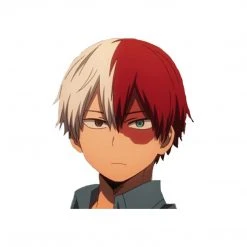Mily My Hero Academy Todoroki Blank Face Sticker Home Décor
