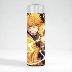 Mily Lifestyle Demon Slayer Zenitsu Thunder Breathing Temperature Display Thermal Bottle