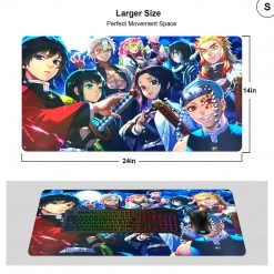 Mily Demon Slayer Hashira Night Playmat