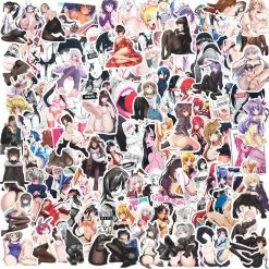 Mily Home Décor Anime Lewd Girls Sticker Pack