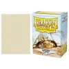 GTS TCG Supplies DRAGON SHIELD CARD SLEEVES: MATTE IVORY (BOX OF 100)
