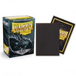 GTS DRAGON SHIELD CARD SLEEVES: MATTE SLATE (BOX OF 100)