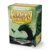 GTS DRAGON SHIELD CARD SLEEVES: MATTE EMERALD (BOX OF 100) TCG Supplies