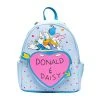 Entertainment Earth Accessories Disney Donald Duck Donald And Daisy Hearts Loungefly Mini Backpack