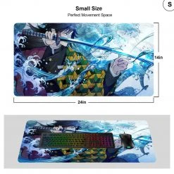Mily TCG Supplies Demon Slayer Giyu Water Breathing Playmat