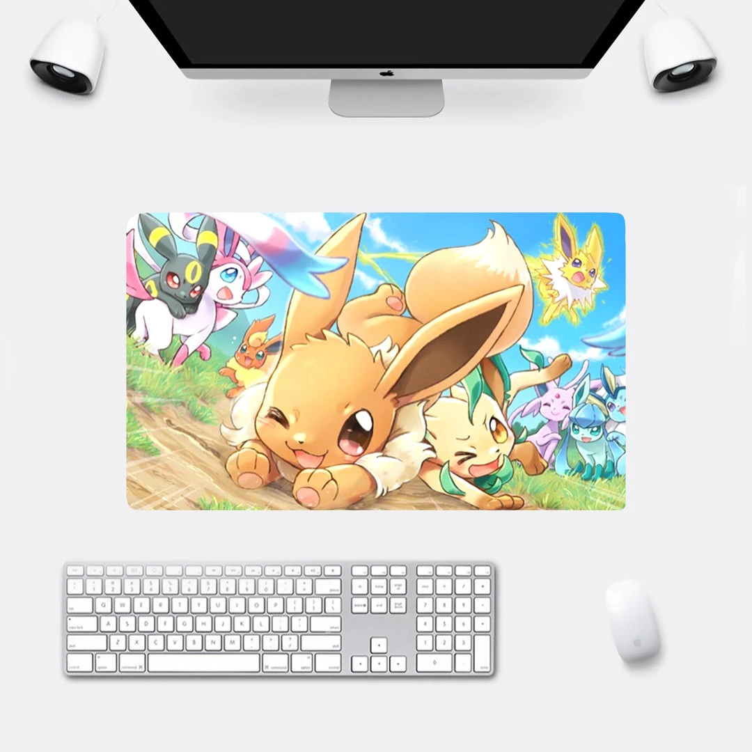 Mily Pokemon Chibi Eeveelutions 14 X 24 Inch Playmat 6 Mily Pokemon Chibi Eeveelutions 14 X 24 Inch Playmat