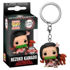 Monster Peeps Funko Pocket Pop! Demon Slayer Nezuko Kamado Keychain - Special Edition
